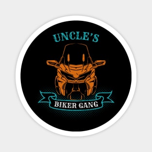 Uncle's Biker Gang Father's Day Magnet